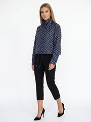 LUNA - chaqueta bomber de lunares mujer