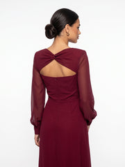 ROSE - vestido femenino elegante de color sólido