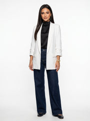 LILY - blazer vintage de manga larga elegante