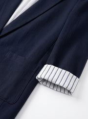LILY - blazer vintage de manga larga elegante