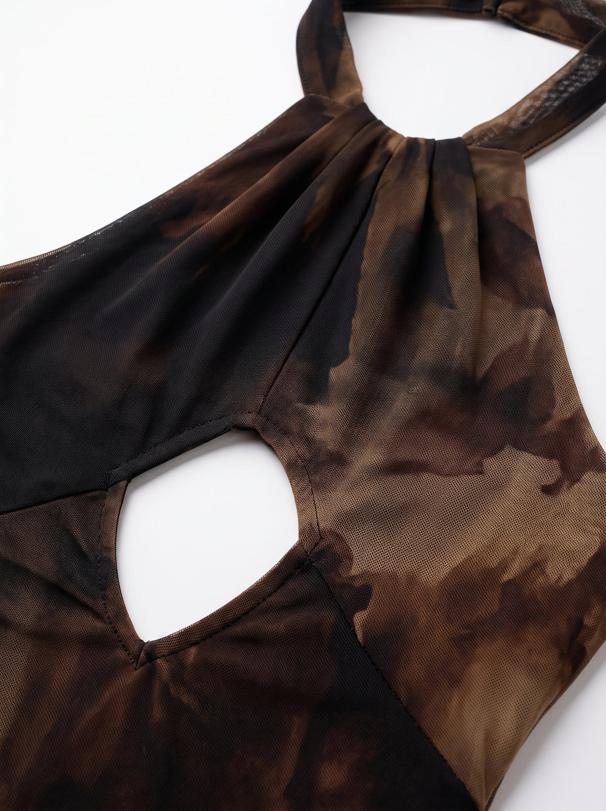 CATALINA - vestido de mujer cuello halter largo