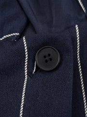 TRIANA - Traje Lino Rayas Mujer Blazer