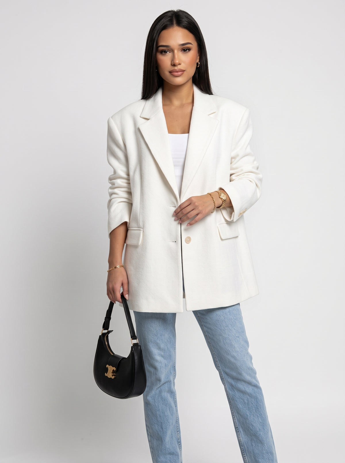 LOLA - blazer de oficina para mujer holgado