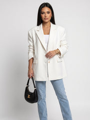 LOLA - blazer de oficina para mujer holgado