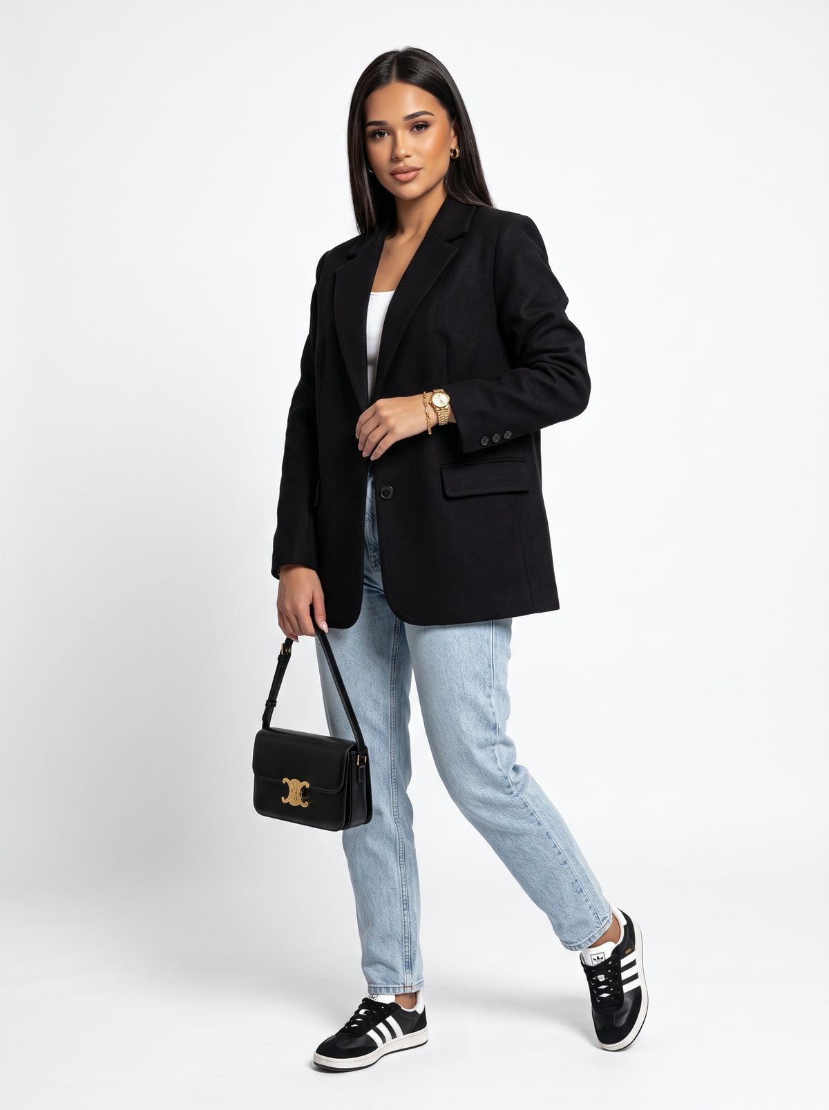 LOLA - blazer de oficina para mujer holgado