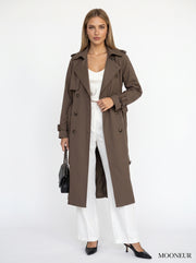 LUZ - eleganter Büro-Trenchcoat für den Herbst
