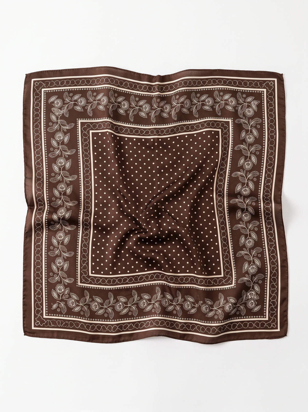ISABELLA - Pañuelo Seda Cuadrado Estampado 70x70