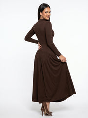 VICKY - vestido casual cómodo para mujer largo