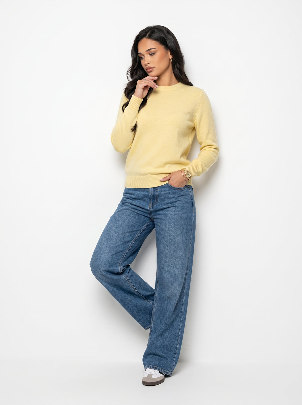 SIREN - Suéter Punto Estilo Francés Mujer